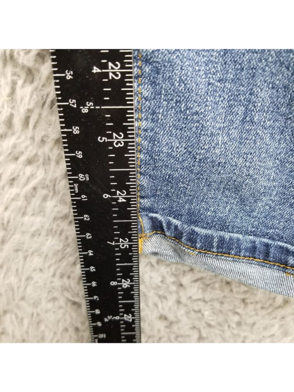 Miss Me Jeans Womens 27 Blue Ankle Skinny Stretch Denim *Read* - Picture 7 of 14
